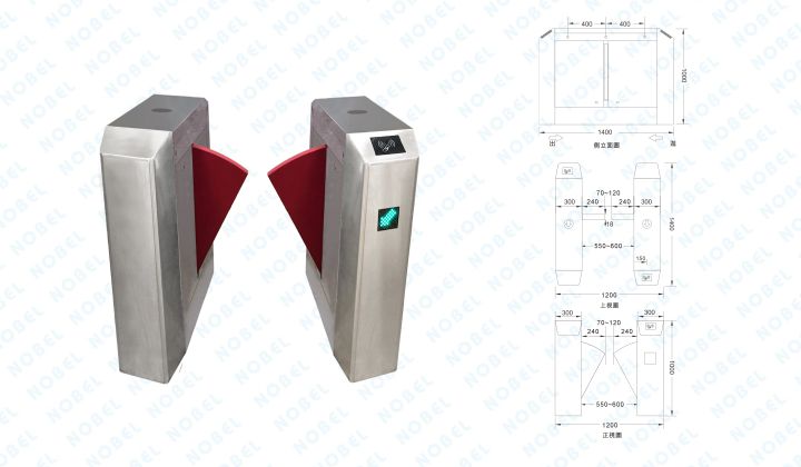 HT-920翼閘-通關機 （方頭斜面）