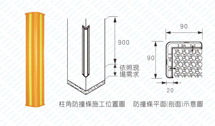 L90B防撞條