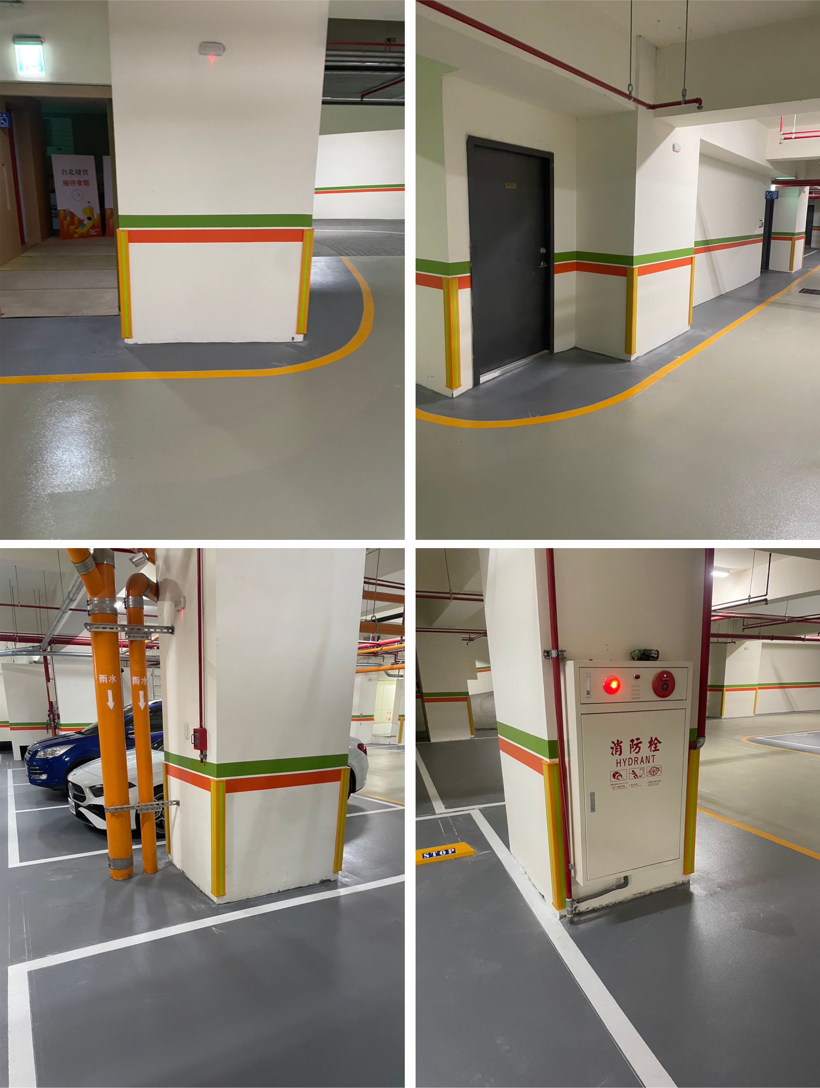 新北市鶯歌區-社區地下停車場照片