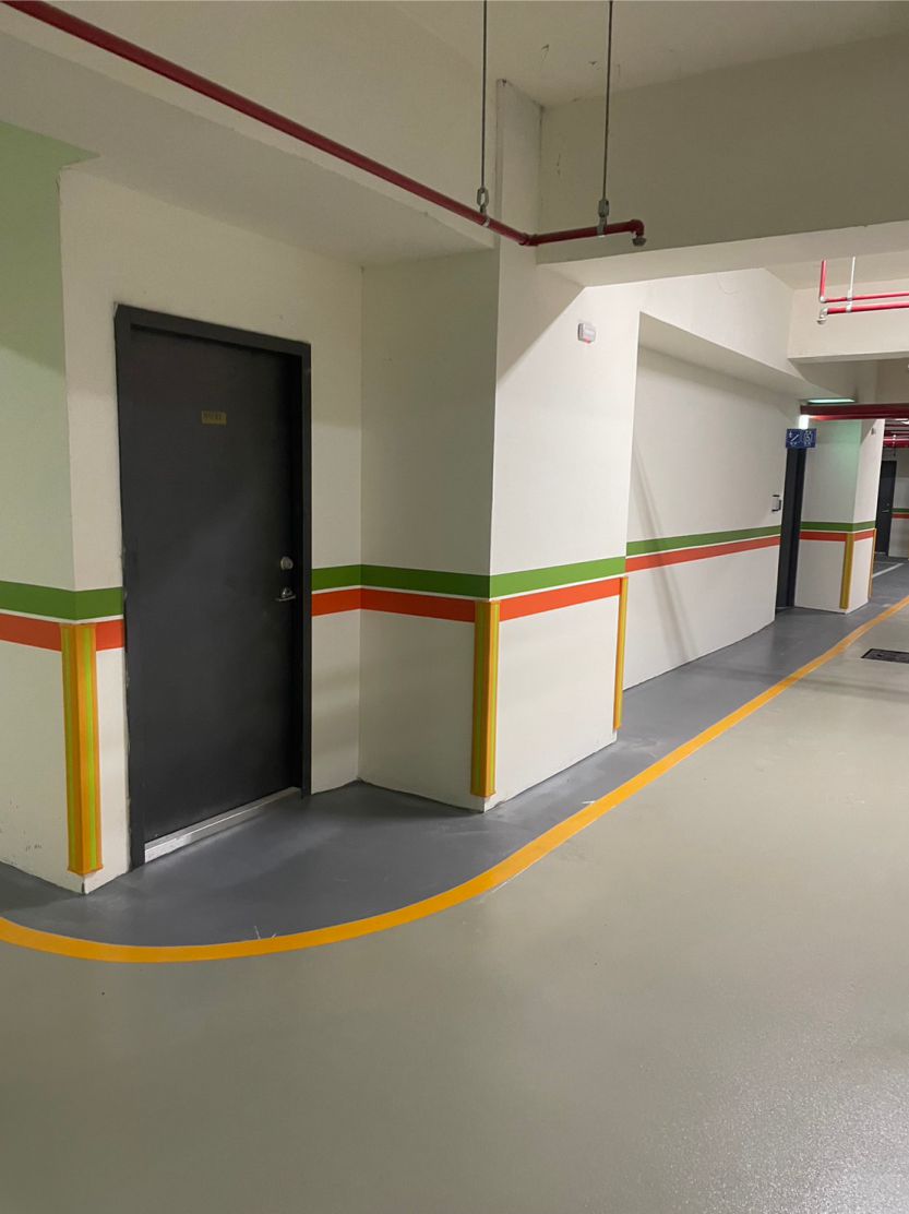 新北市鶯歌區-社區地下停車場