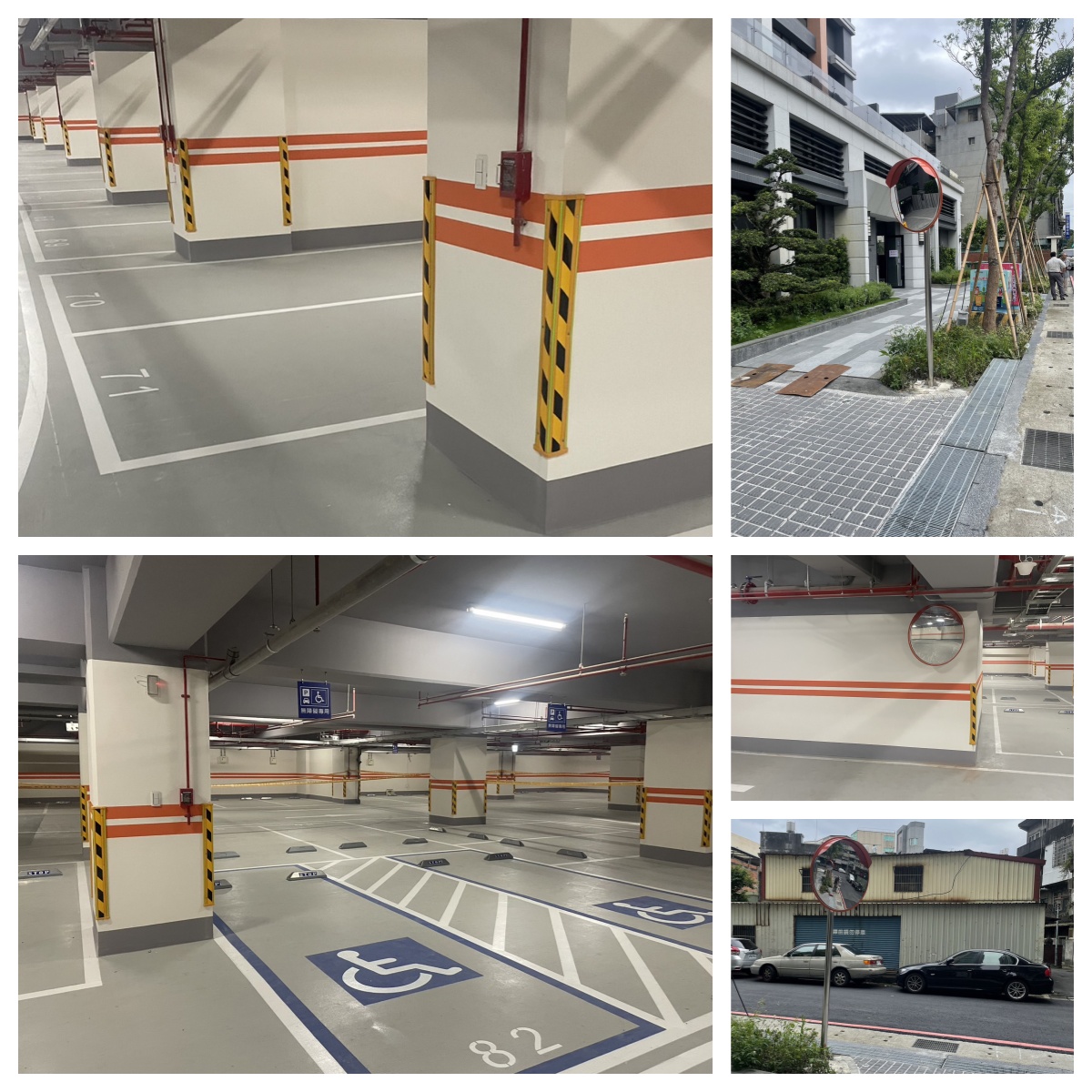 桃園市桃園區-社區地下停車場照片