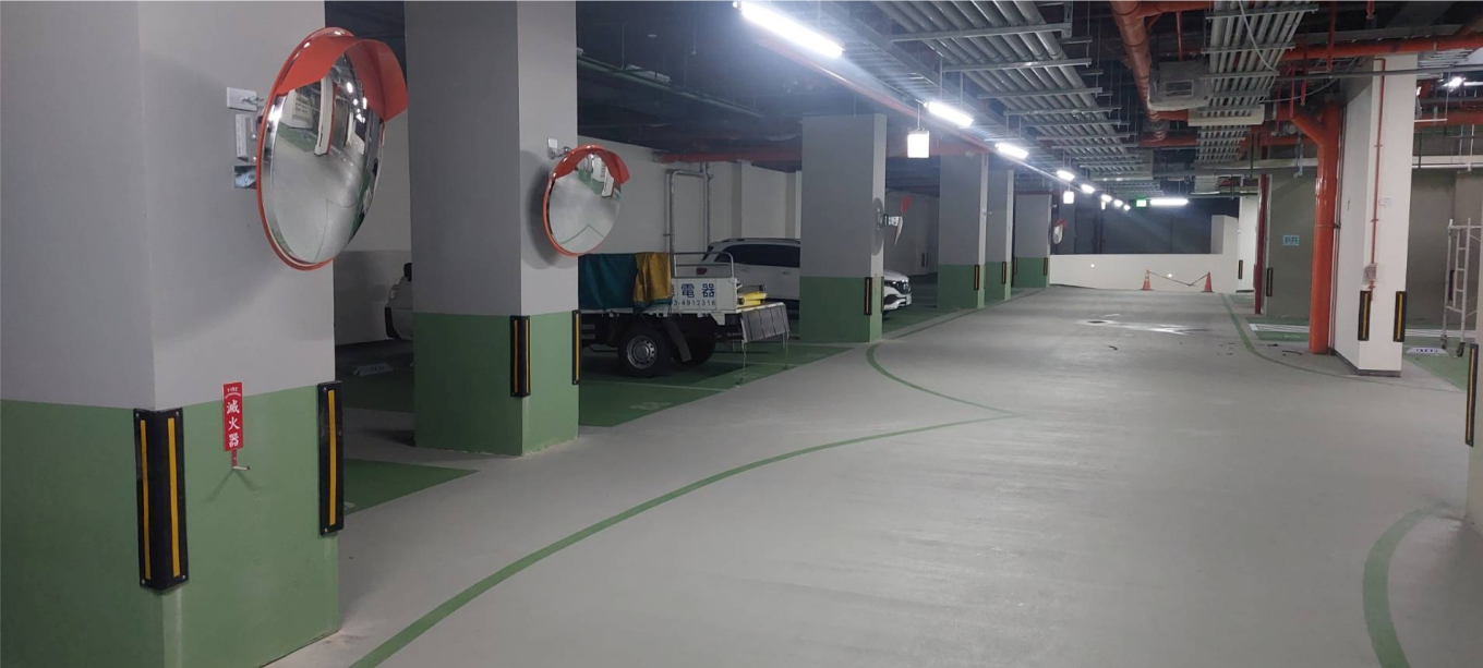 桃園市中壢區-社區地下停車場