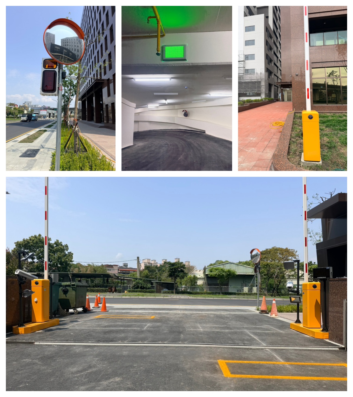 新北市新莊區－社區地下停車場照片