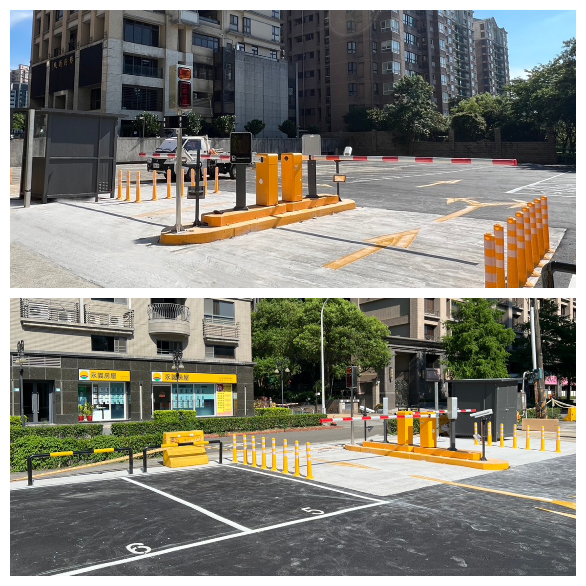 新北市淡水區-收費停車場照片