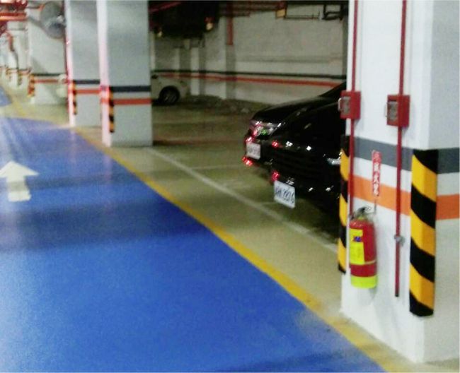 北區建案地下停車場