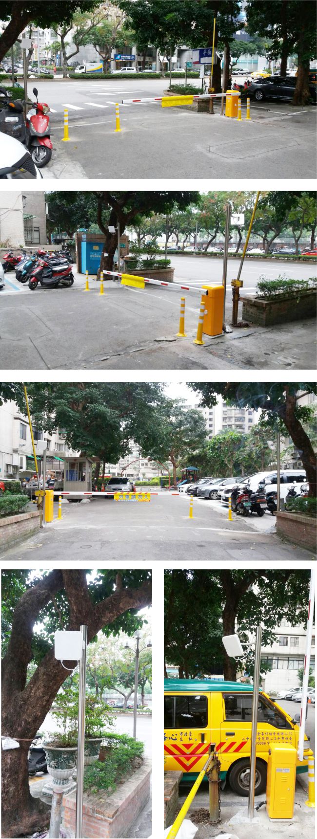 台北市中山區--社區停車場照片