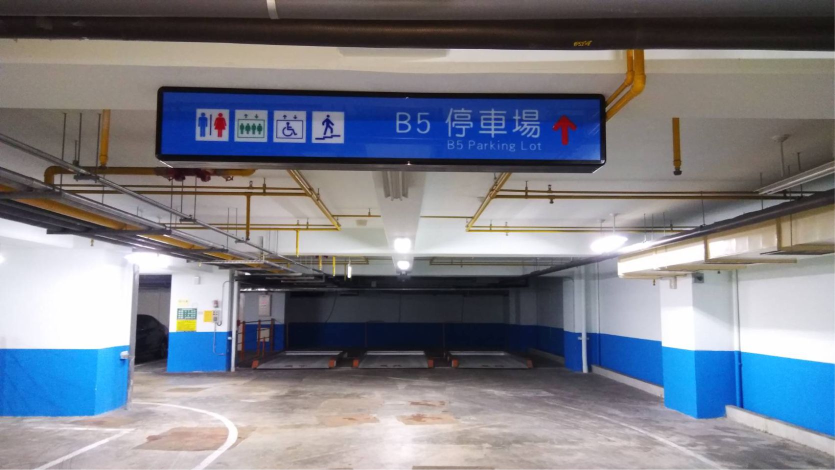 新北市-大型醫療機構-地下停車場