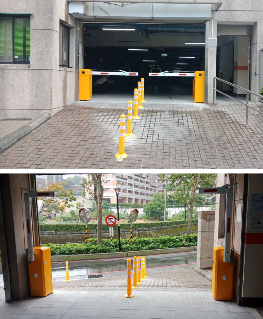新北市淡水區-社區停車場照片
