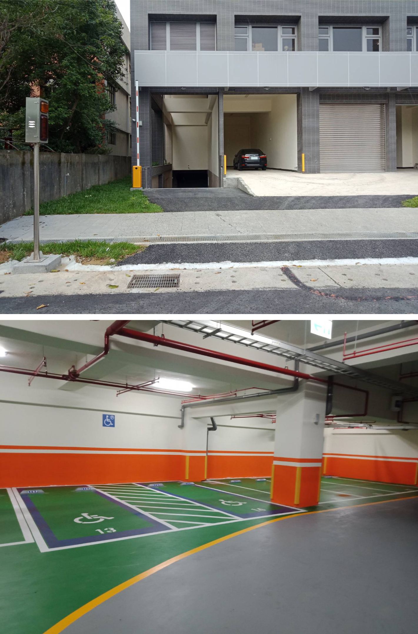 新北市林口區-地下停車場照片
