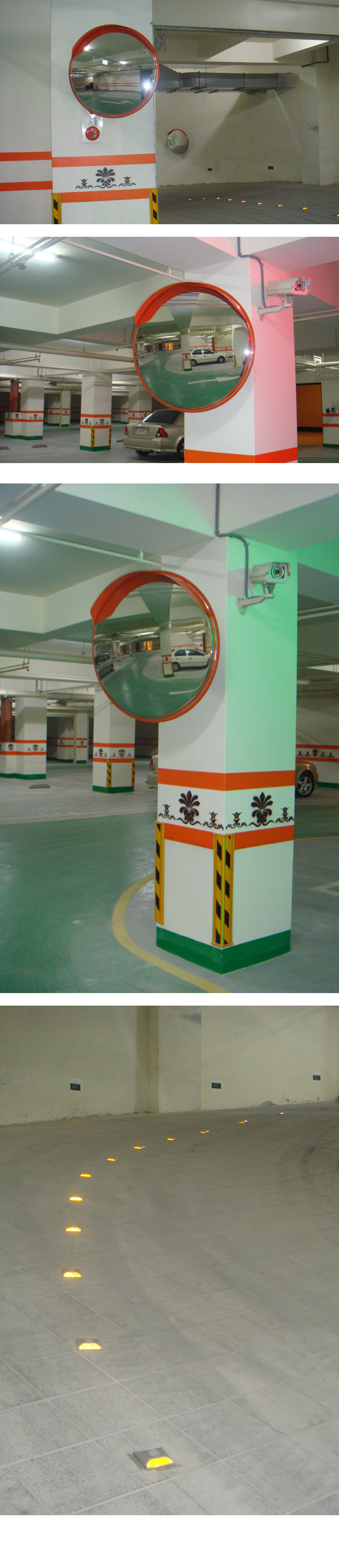桃園縣中壢市-建案地下停車場照片