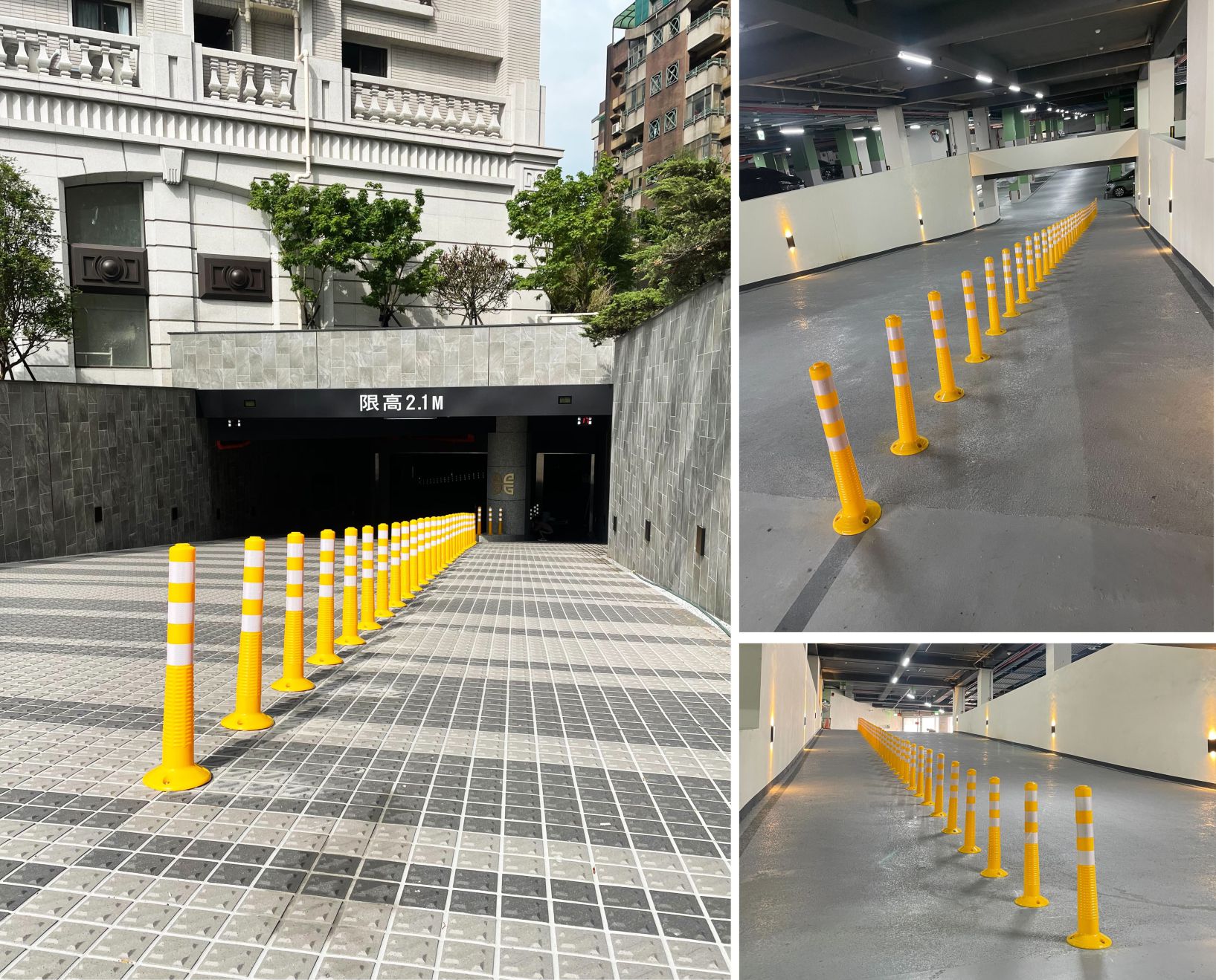 桃園市中壢區-社區地下停車場照片